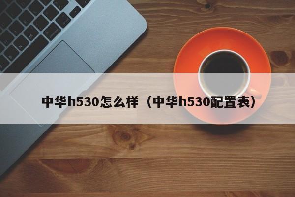 中华h530怎么样（中华h530配置表）