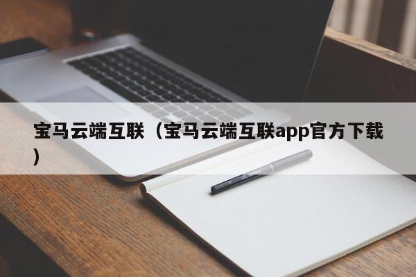 宝马云端互联（宝马云端互联app官方下载）